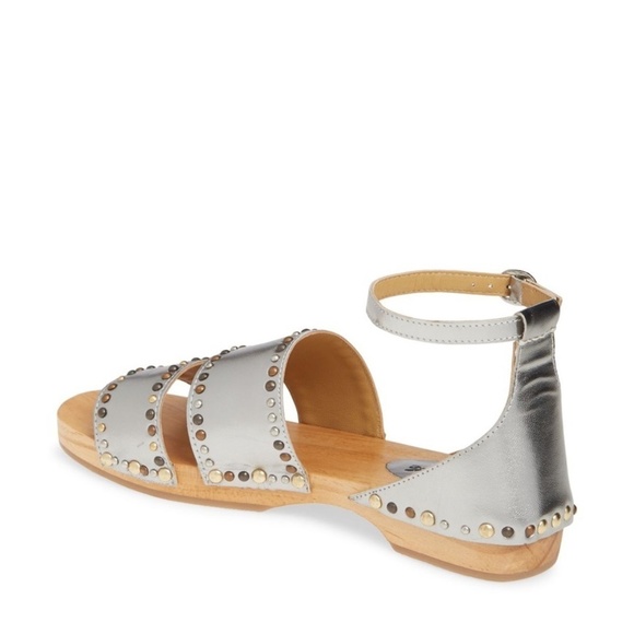 NIB Free People North Shore Sandal, 8, Silver - Picture 3 of 7